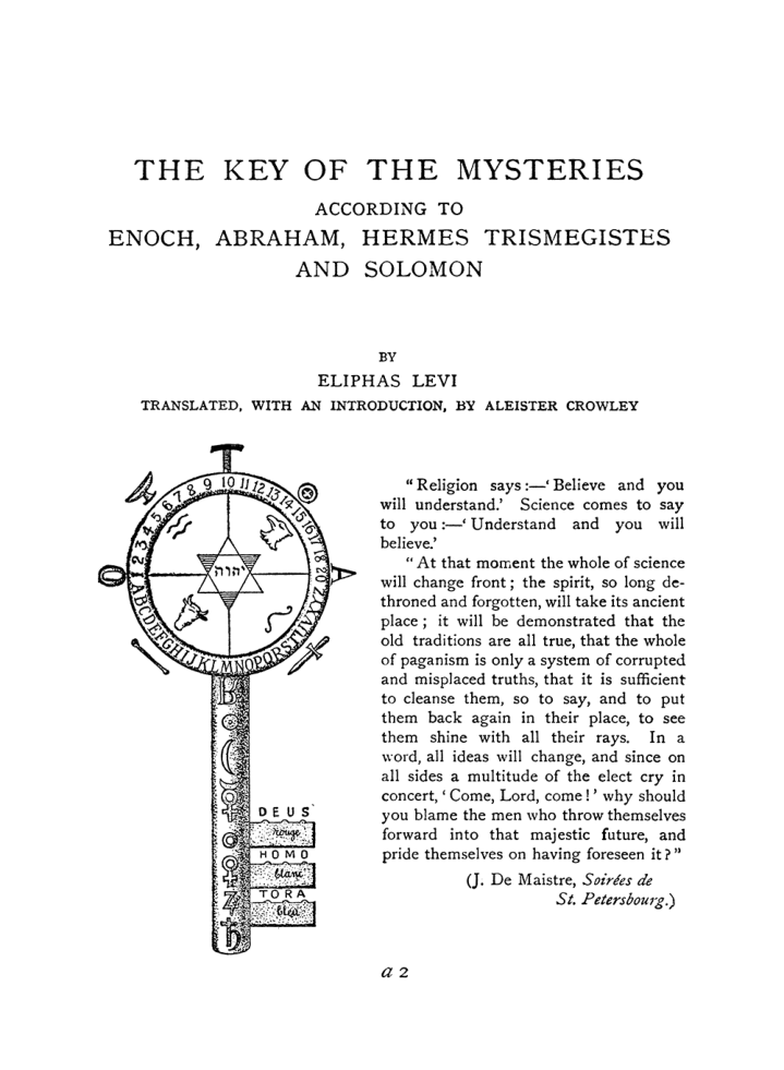 Original scan of The Equinox (Volume I, Number IX), PDF page 285