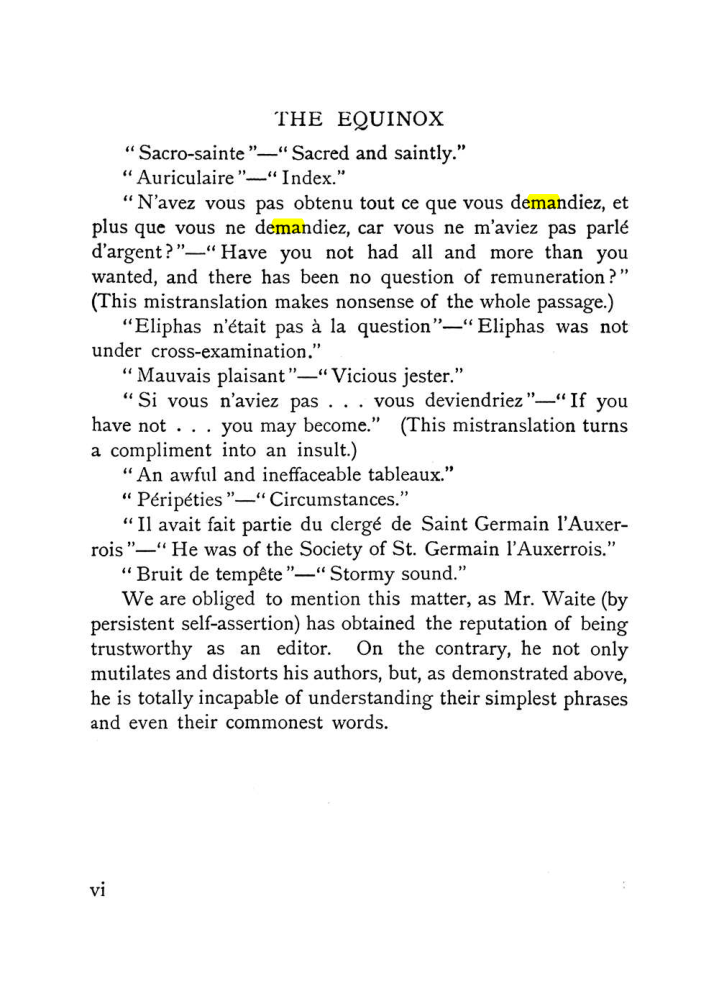 Original scan of The Equinox (Volume I, Number IX), PDF page 288