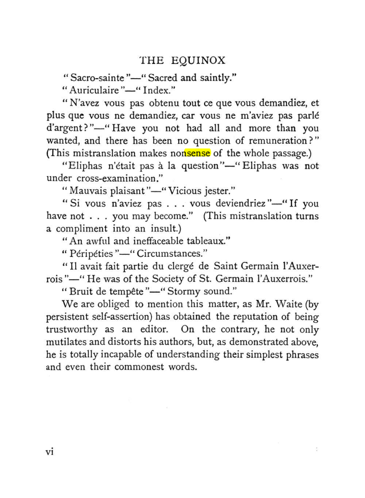 Original scan of The Equinox (Volume I, Number IX), PDF page 288