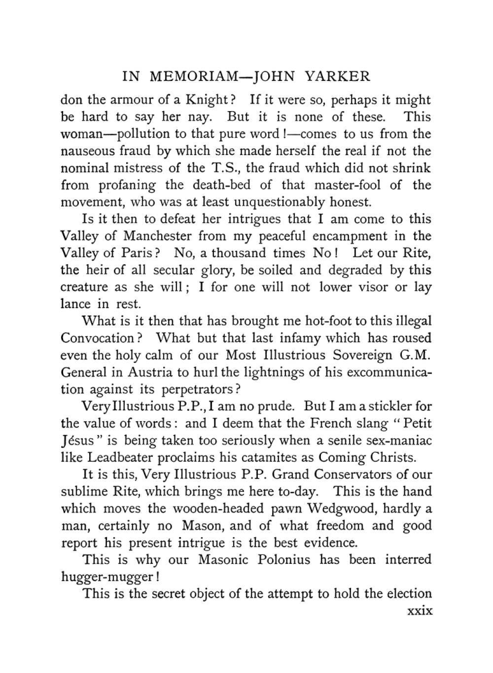 Original scan of The Equinox (Volume I, Number IX), PDF page 29