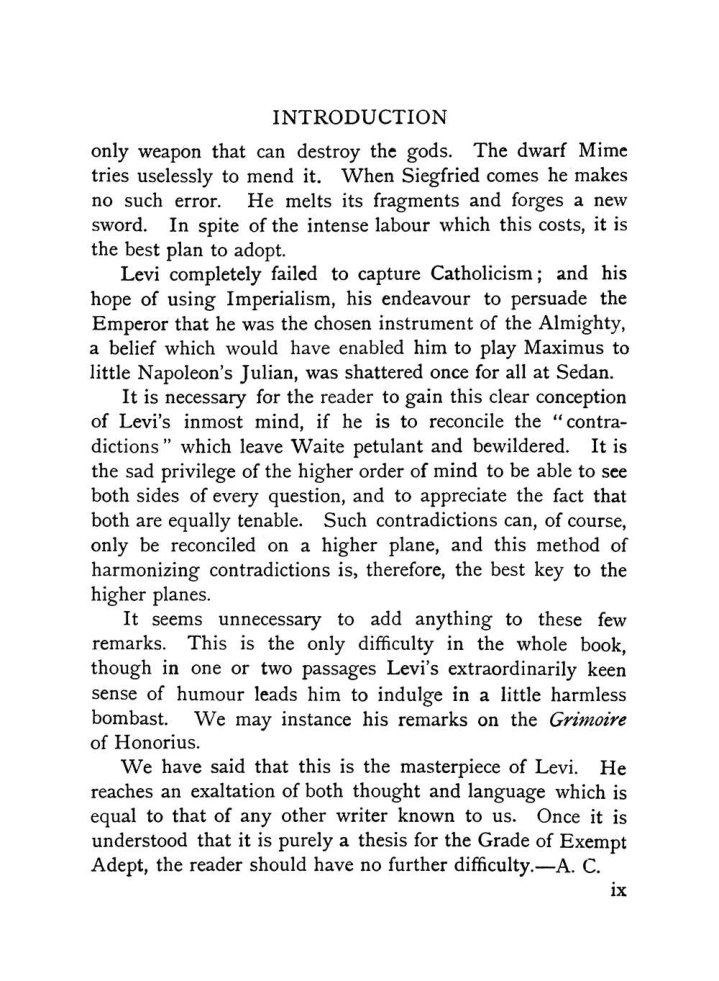 Original scan of The Equinox (Volume I, Number IX), PDF page 291