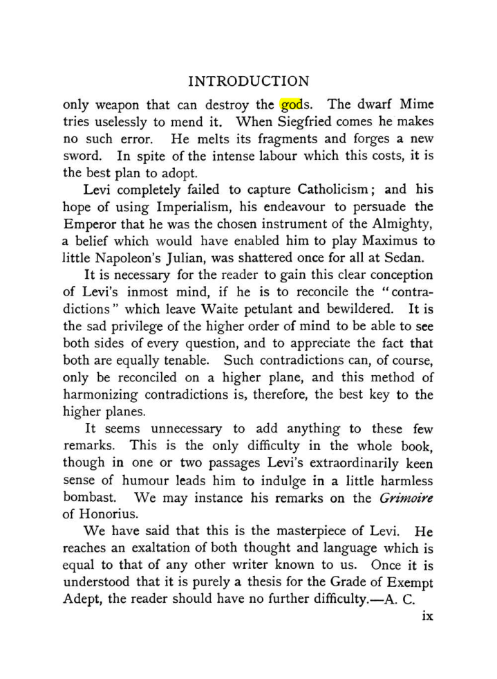 Original scan of The Equinox (Volume I, Number IX), PDF page 291