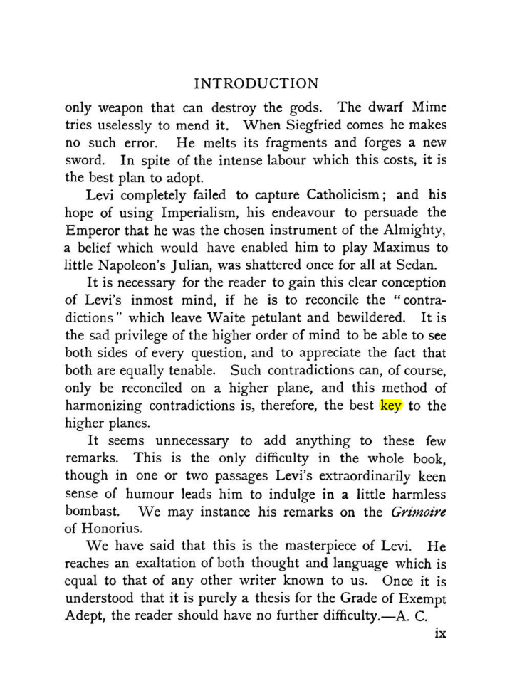 Original scan of The Equinox (Volume I, Number IX), PDF page 291