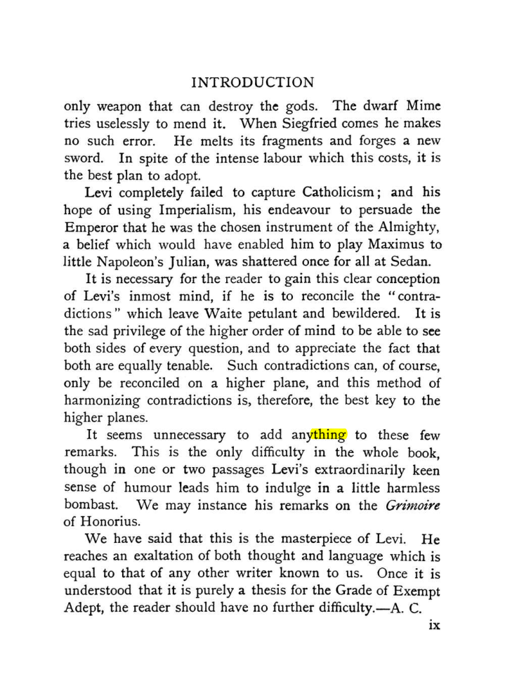 Original scan of The Equinox (Volume I, Number IX), PDF page 291