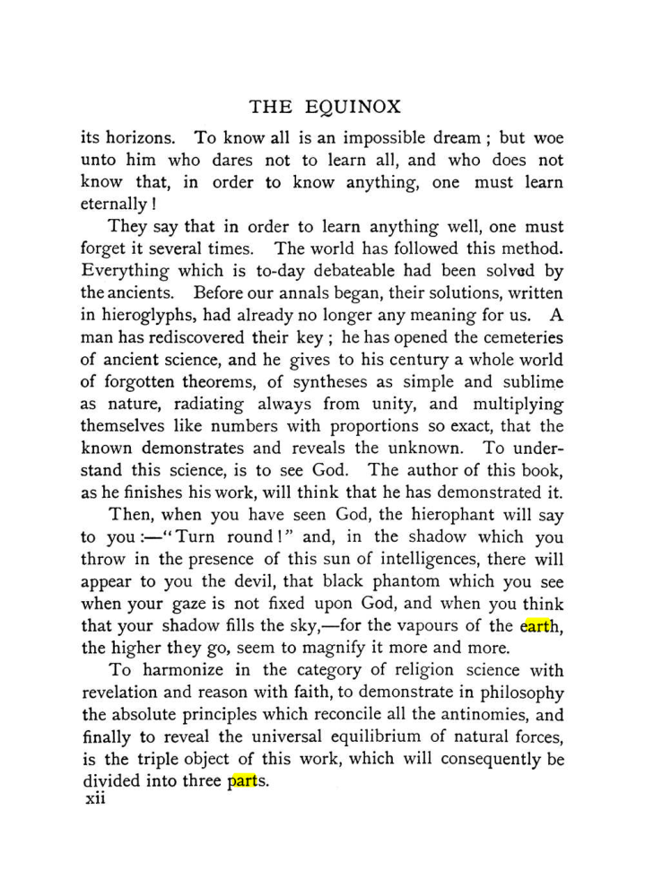 Original scan of The Equinox (Volume I, Number IX), PDF page 294