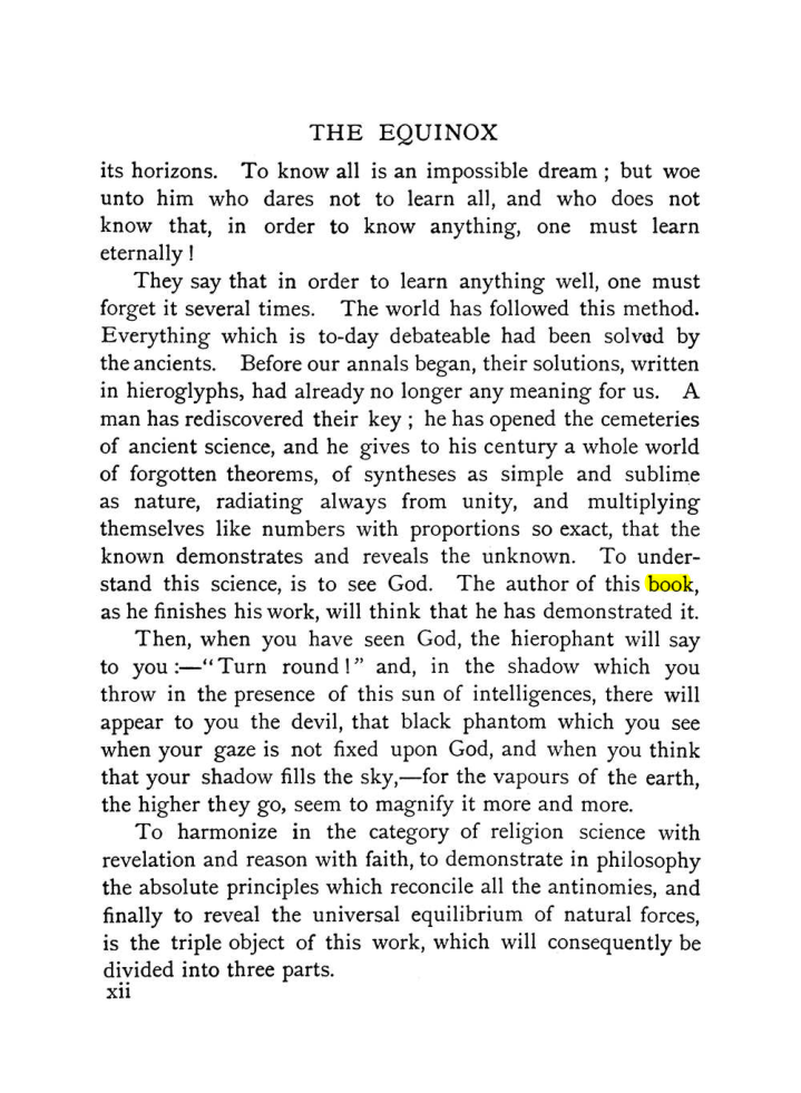 Original scan of The Equinox (Volume I, Number IX), PDF page 294