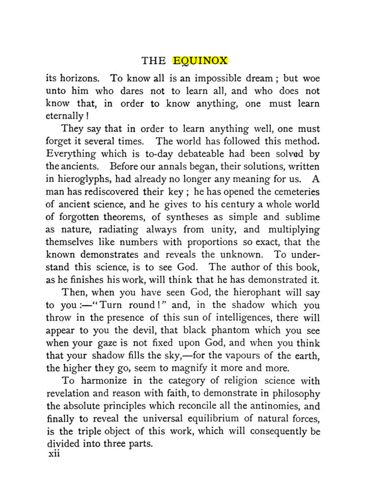 Original scan of The Equinox (Volume I, Number IX), PDF page 294