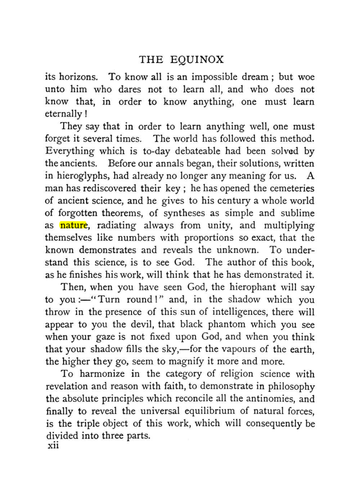 Original scan of The Equinox (Volume I, Number IX), PDF page 294