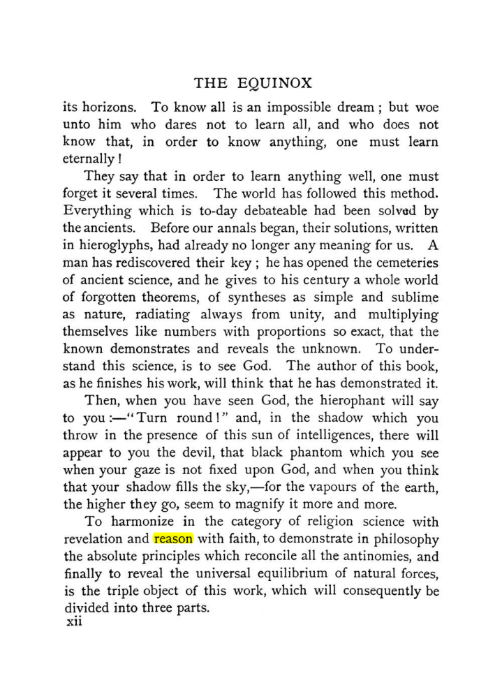 Original scan of The Equinox (Volume I, Number IX), PDF page 294
