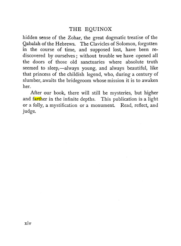 Original scan of The Equinox (Volume I, Number IX), PDF page 296