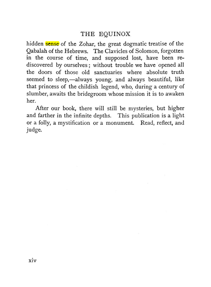 Original scan of The Equinox (Volume I, Number IX), PDF page 296