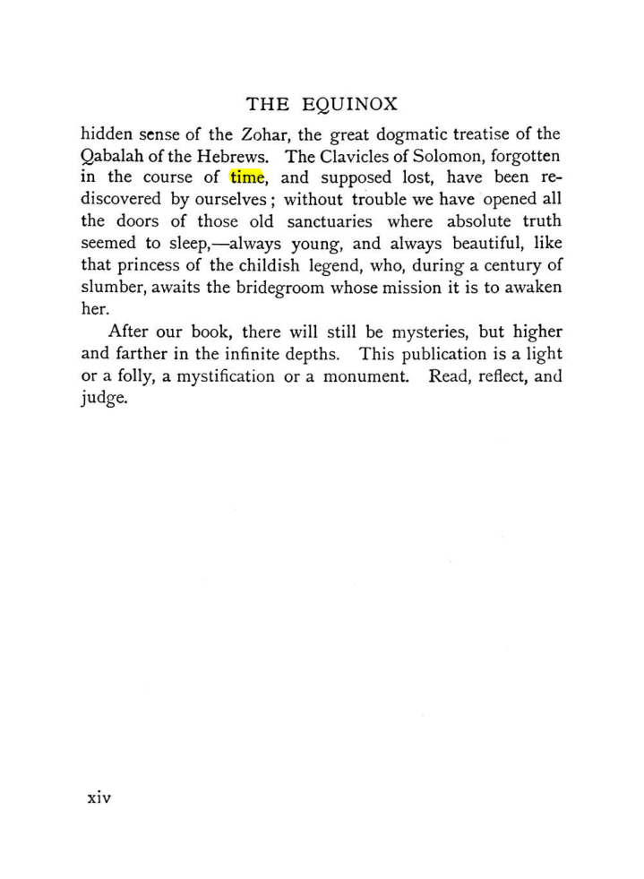 Original scan of The Equinox (Volume I, Number IX), PDF page 296
