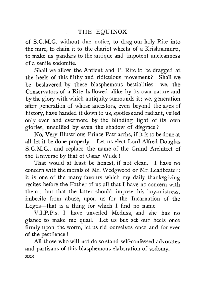 Original scan of The Equinox (Volume I, Number IX), PDF page 30