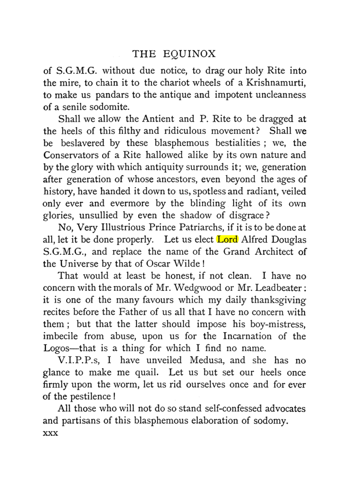Original scan of The Equinox (Volume I, Number IX), PDF page 30