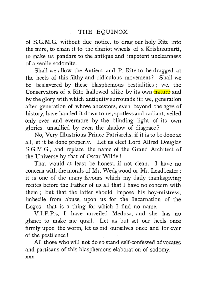 Original scan of The Equinox (Volume I, Number IX), PDF page 30