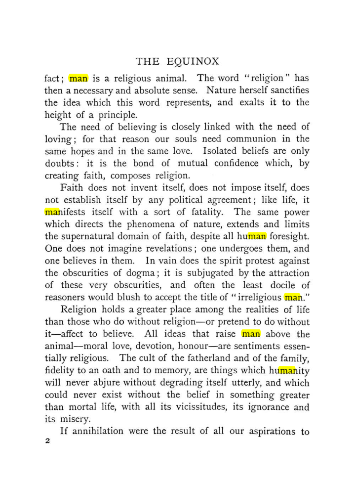 Original scan of The Equinox (Volume I, Number IX), PDF page 300
