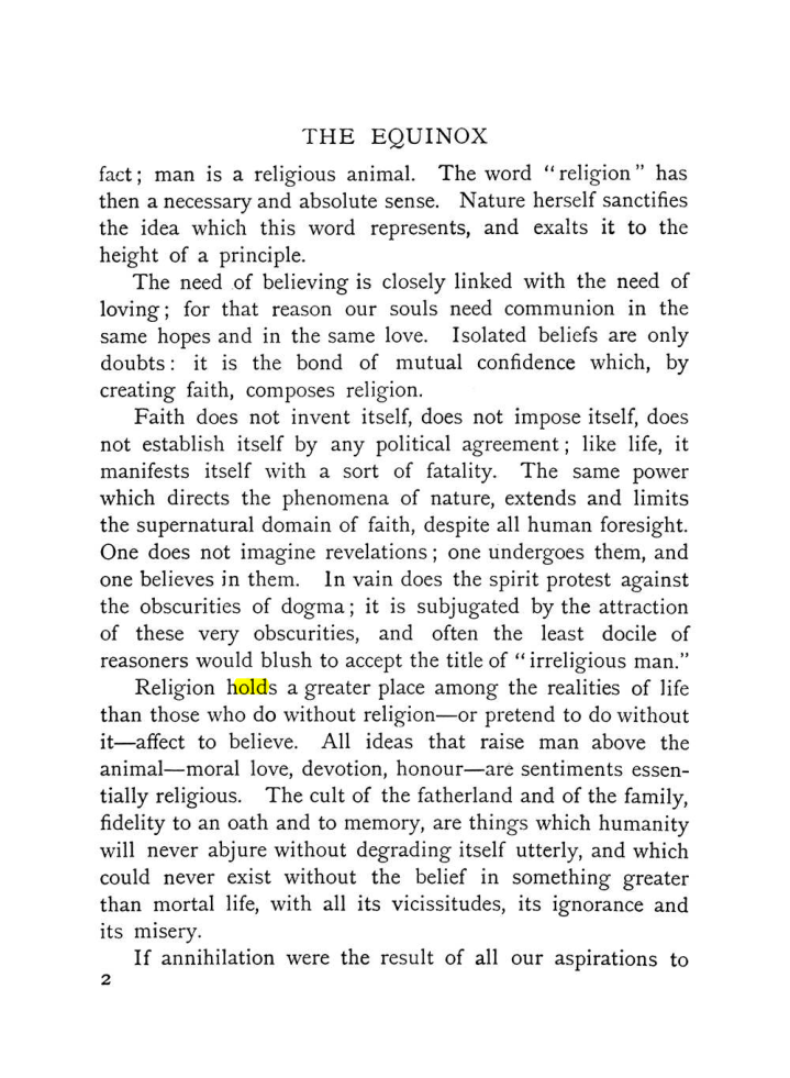 Original scan of The Equinox (Volume I, Number IX), PDF page 300