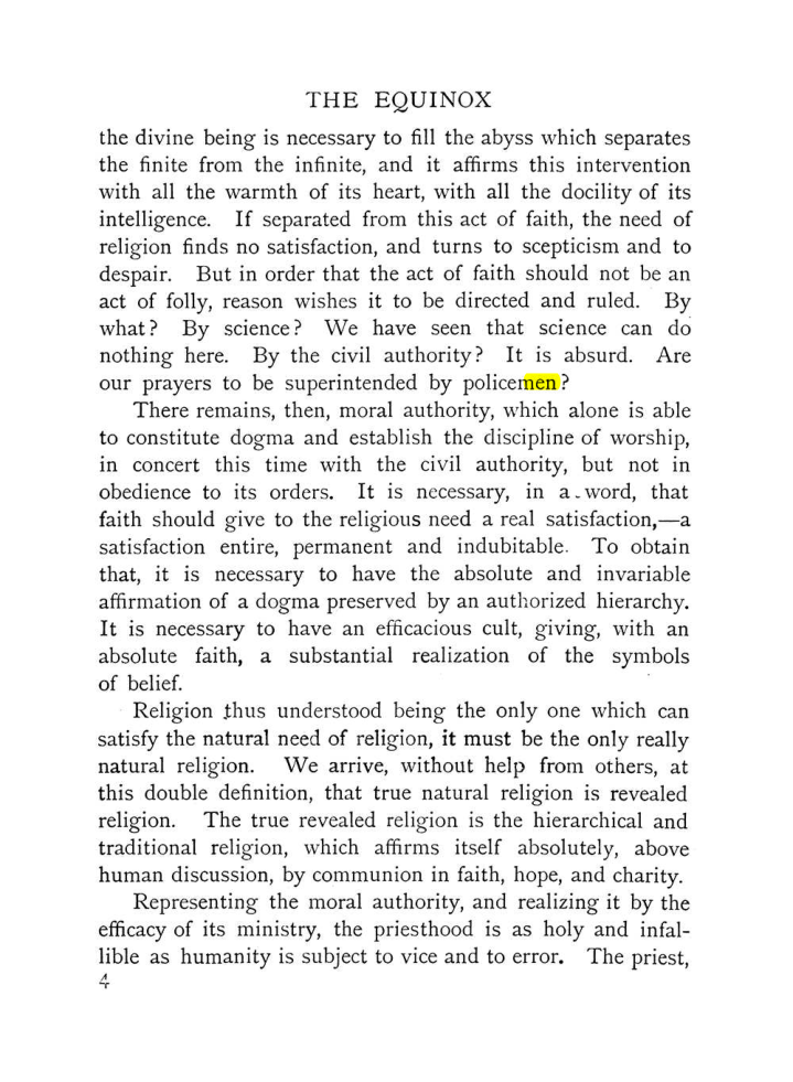 Original scan of The Equinox (Volume I, Number IX), PDF page 302
