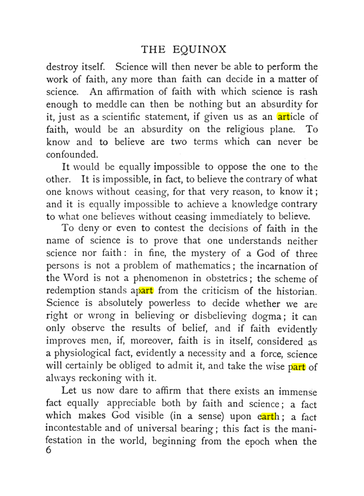 Original scan of The Equinox (Volume I, Number IX), PDF page 304