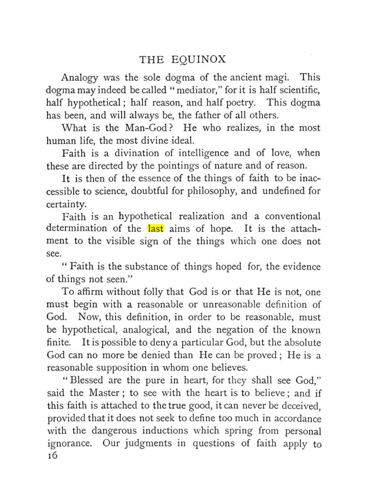 Original scan of The Equinox (Volume I, Number IX), PDF page 314