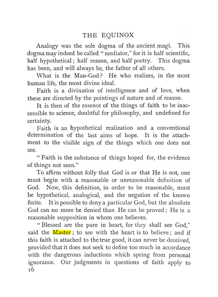 Original scan of The Equinox (Volume I, Number IX), PDF page 314