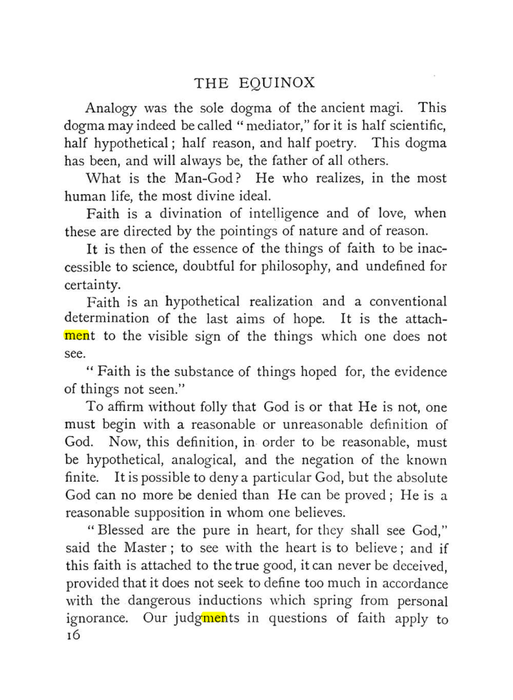 Original scan of The Equinox (Volume I, Number IX), PDF page 314