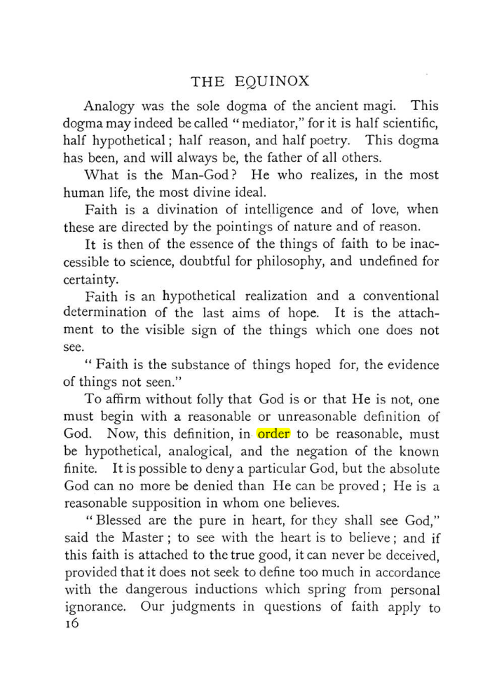 Original scan of The Equinox (Volume I, Number IX), PDF page 314