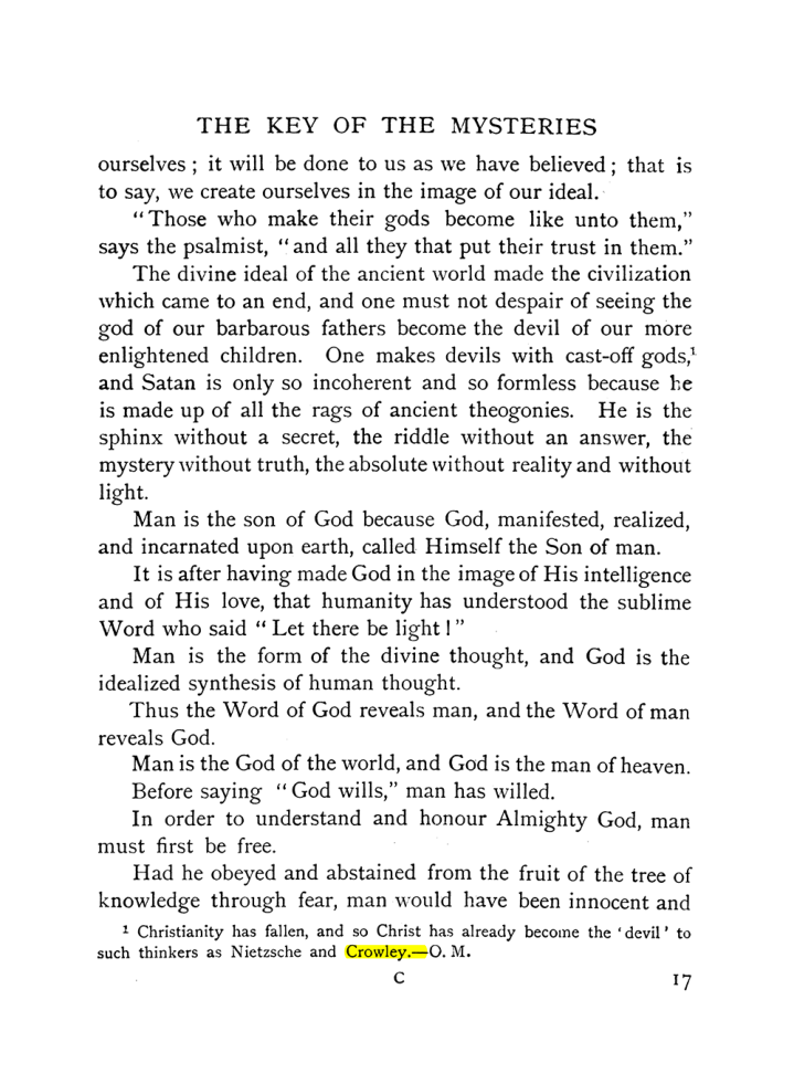 Original scan of The Equinox (Volume I, Number IX), PDF page 315