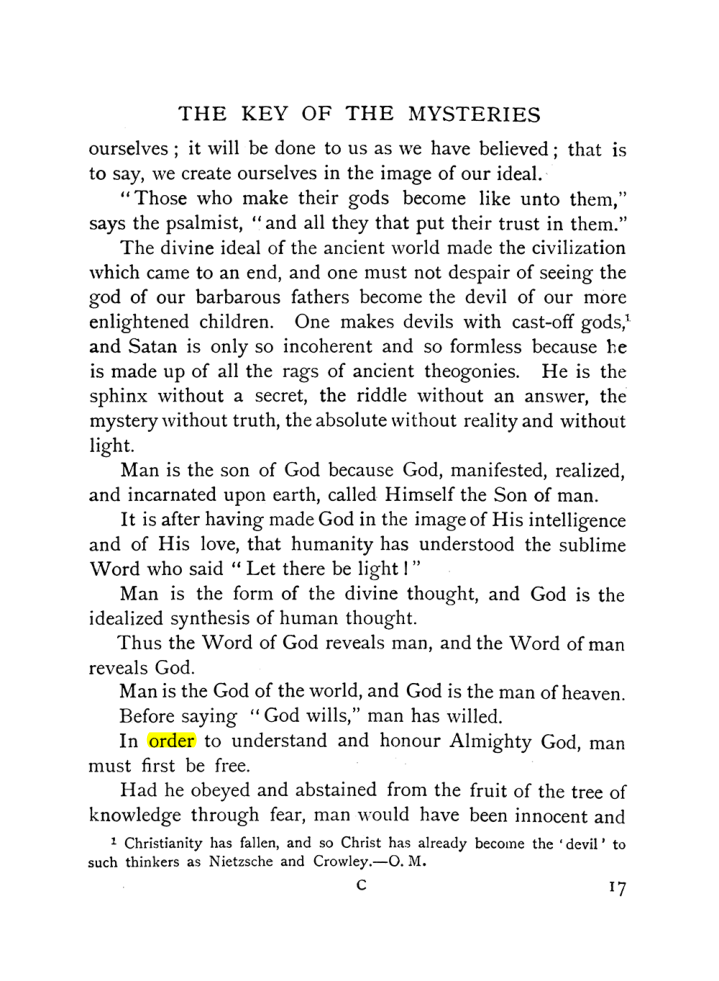 Original scan of The Equinox (Volume I, Number IX), PDF page 315