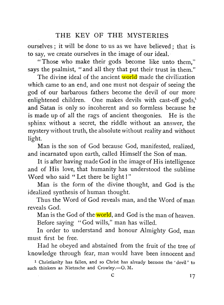 Original scan of The Equinox (Volume I, Number IX), PDF page 315
