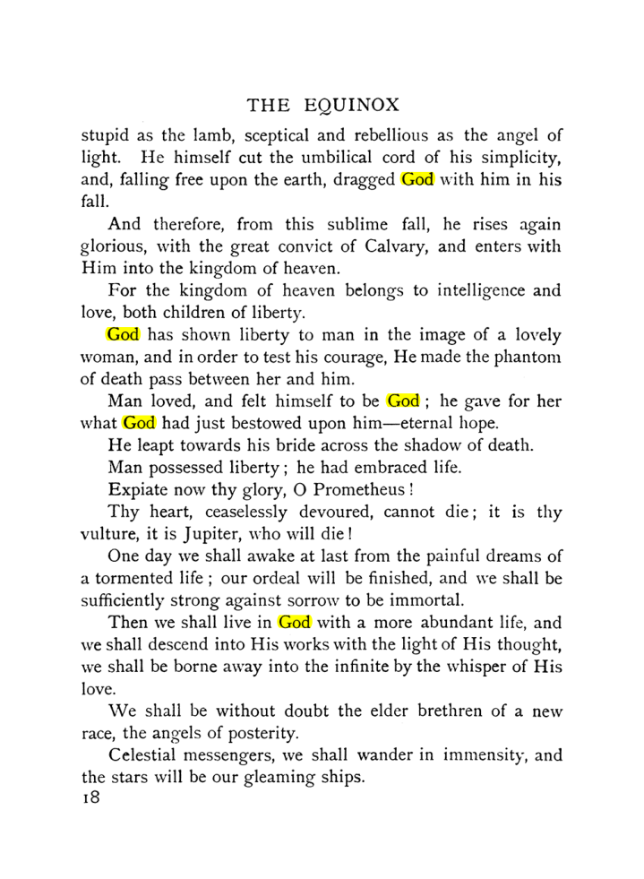 Original scan of The Equinox (Volume I, Number IX), PDF page 316