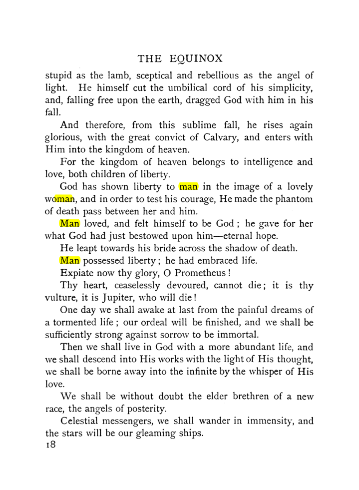 Original scan of The Equinox (Volume I, Number IX), PDF page 316