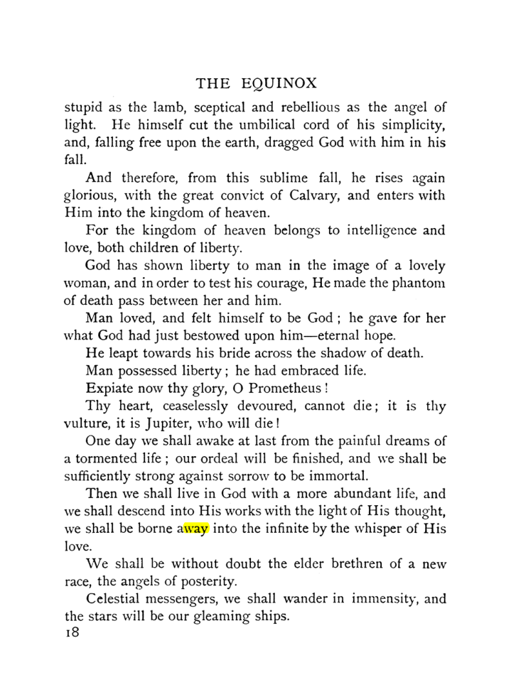 Original scan of The Equinox (Volume I, Number IX), PDF page 316