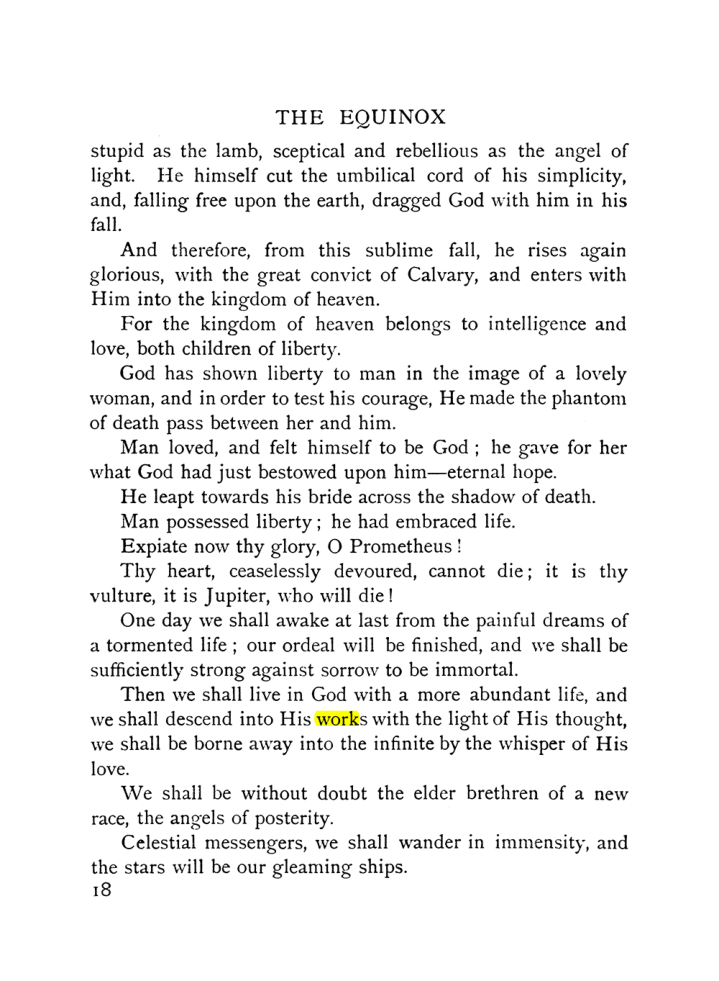 Original scan of The Equinox (Volume I, Number IX), PDF page 316