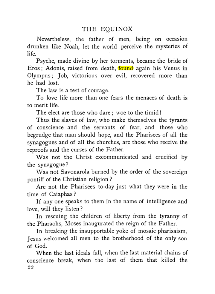 Original scan of The Equinox (Volume I, Number IX), PDF page 320
