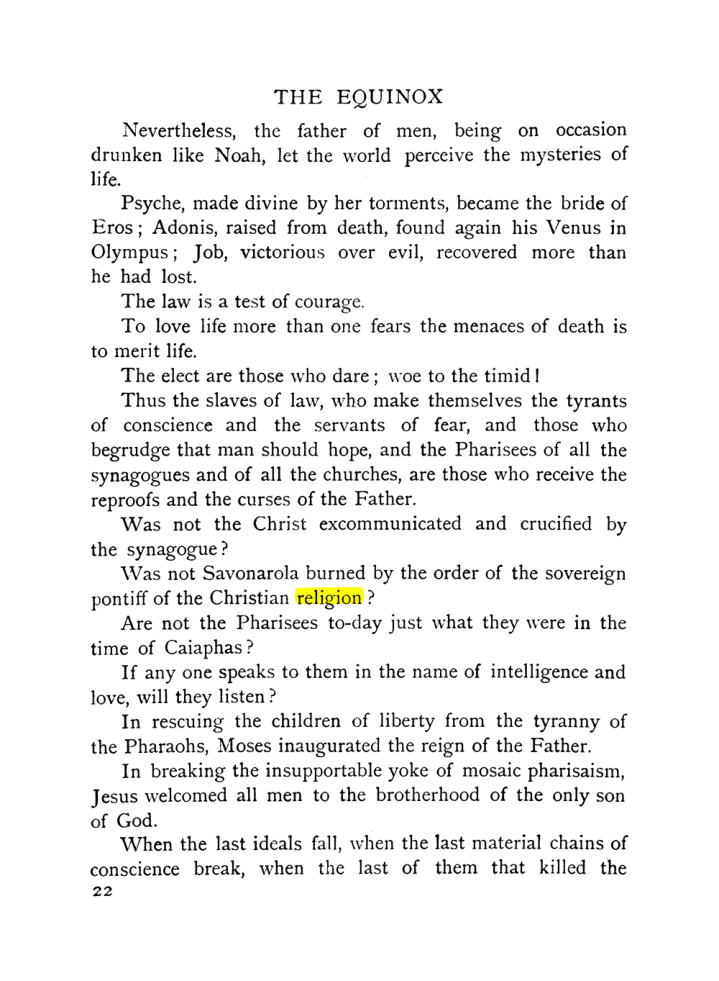 Original scan of The Equinox (Volume I, Number IX), PDF page 320