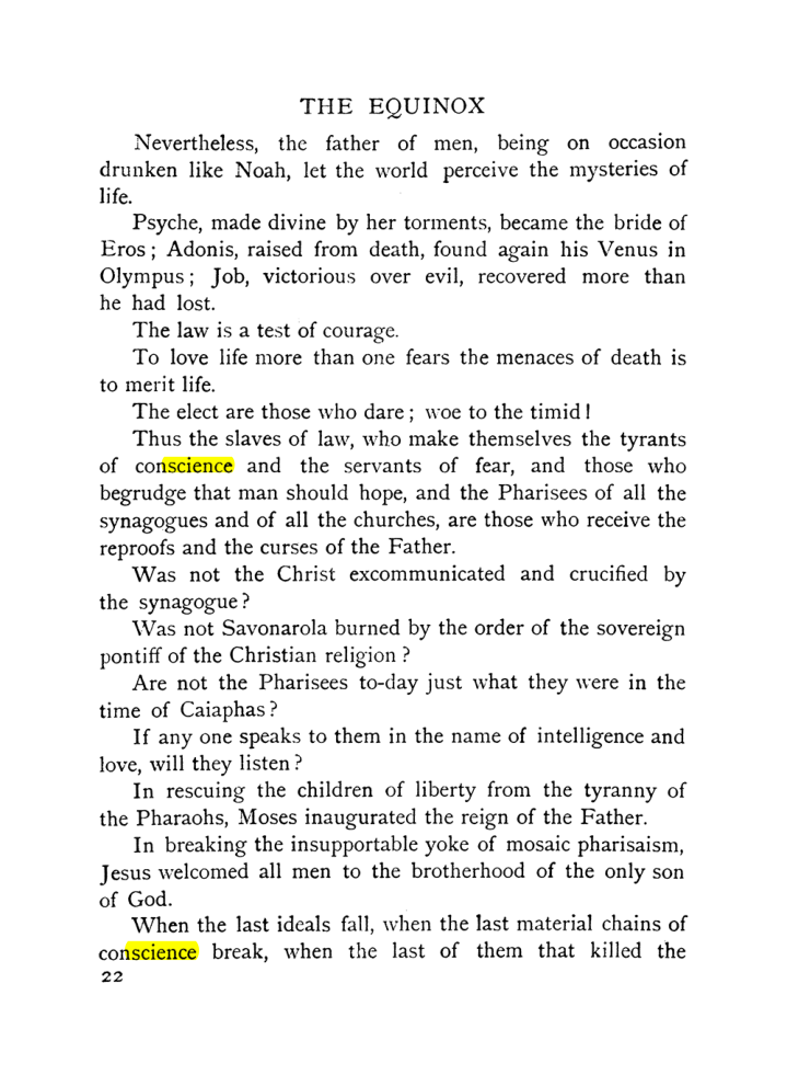 Original scan of The Equinox (Volume I, Number IX), PDF page 320
