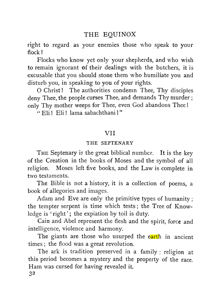 Original scan of The Equinox (Volume I, Number IX), PDF page 330