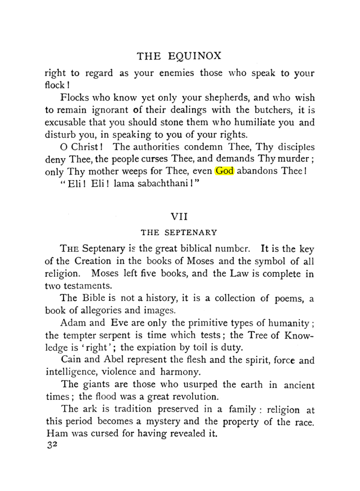 Original scan of The Equinox (Volume I, Number IX), PDF page 330