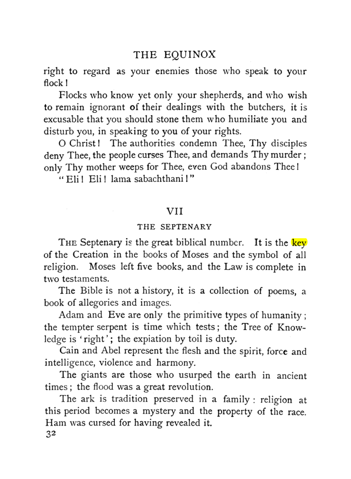 Original scan of The Equinox (Volume I, Number IX), PDF page 330