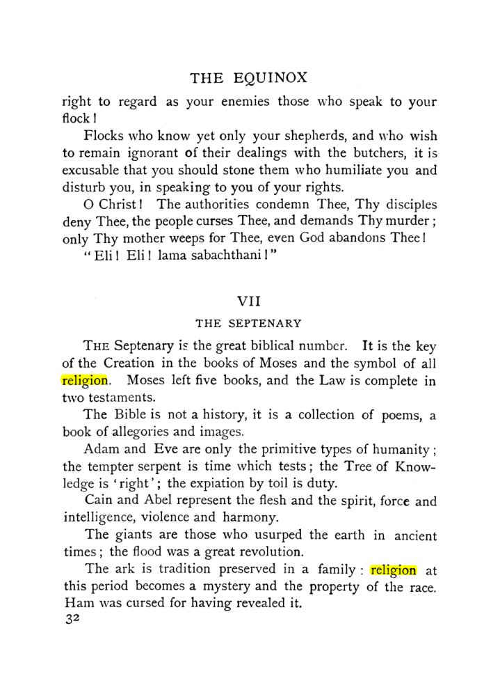 Original scan of The Equinox (Volume I, Number IX), PDF page 330