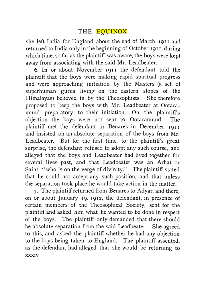 Original scan of The Equinox (Volume I, Number IX), PDF page 34