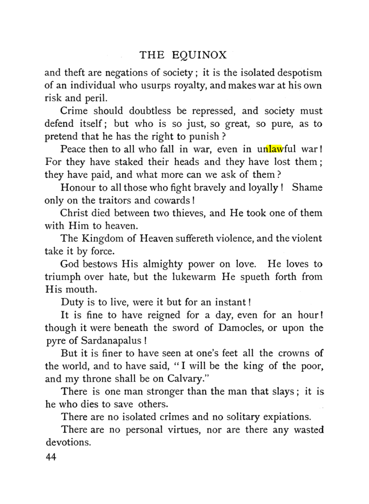 Original scan of The Equinox (Volume I, Number IX), PDF page 342