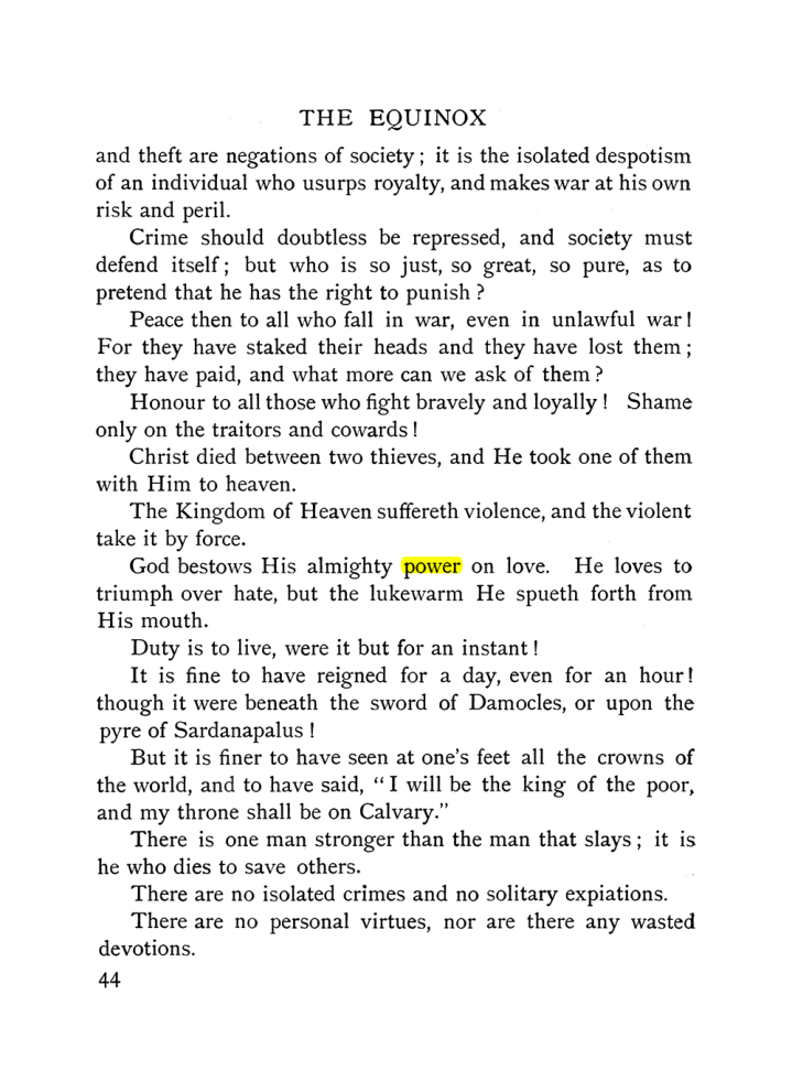 Original scan of The Equinox (Volume I, Number IX), PDF page 342