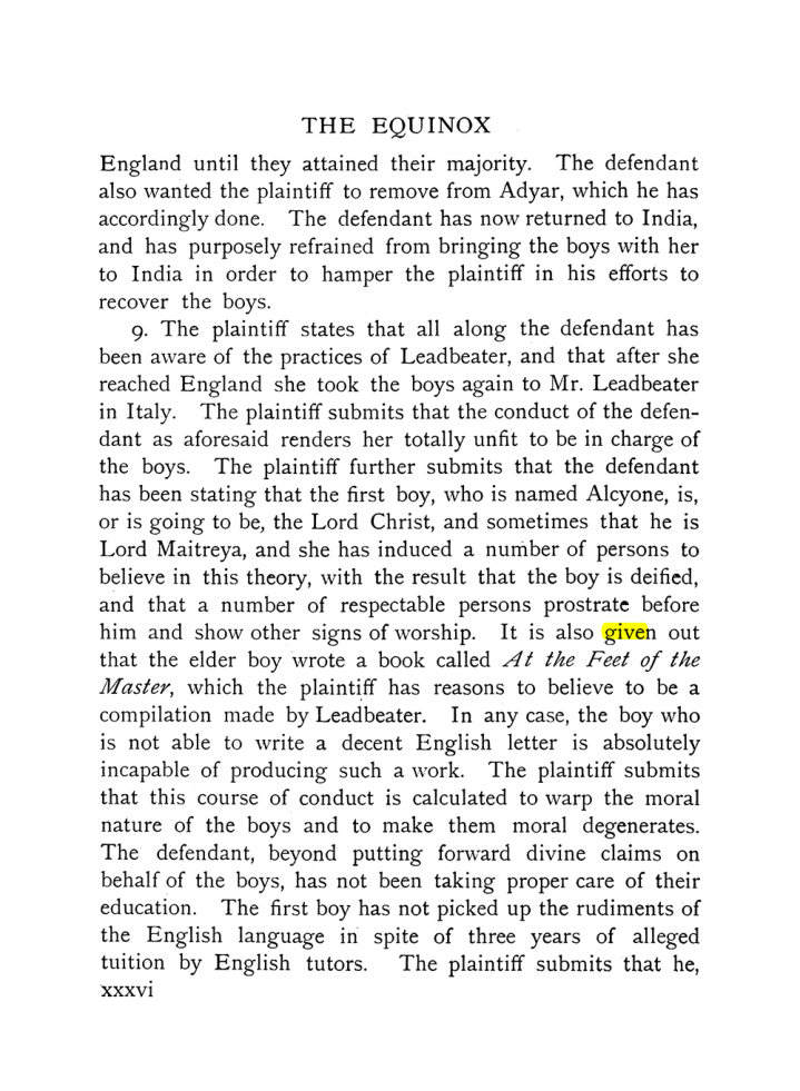 Original scan of The Equinox (Volume I, Number IX), PDF page 36