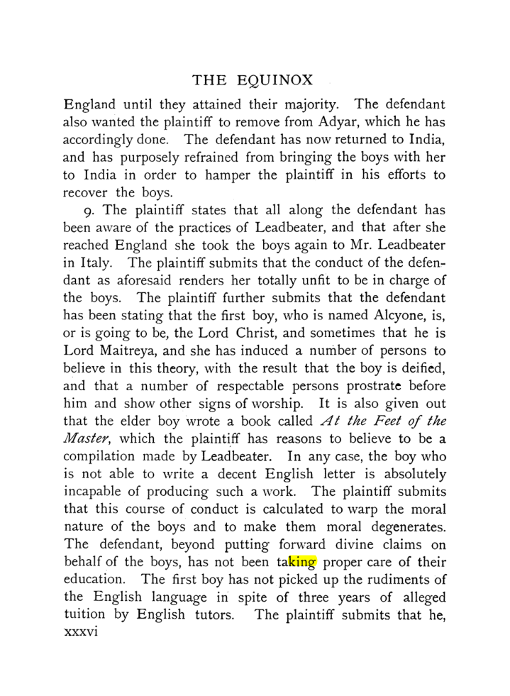 Original scan of The Equinox (Volume I, Number IX), PDF page 36