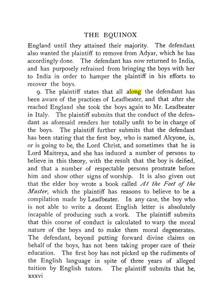 Original scan of The Equinox (Volume I, Number IX), PDF page 36