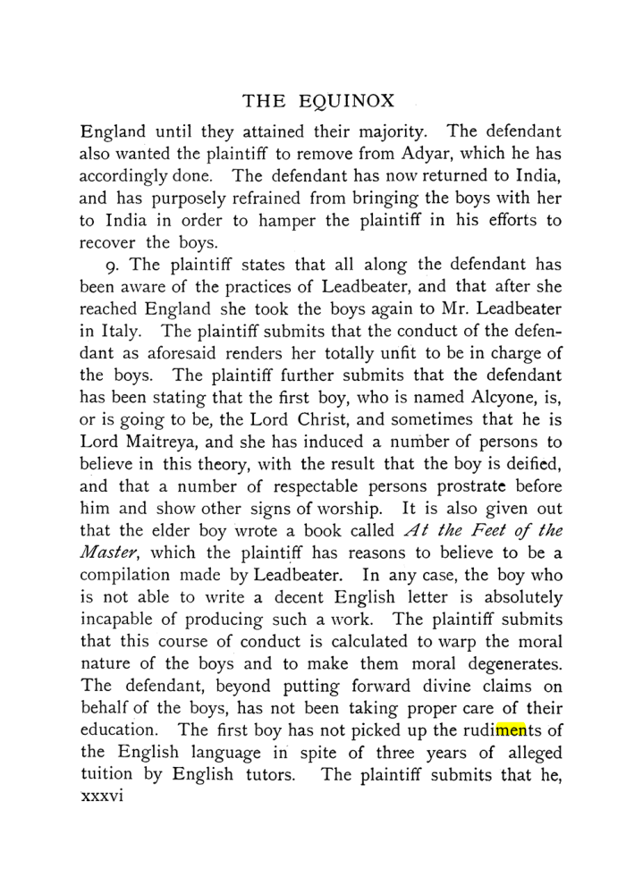 Original scan of The Equinox (Volume I, Number IX), PDF page 36