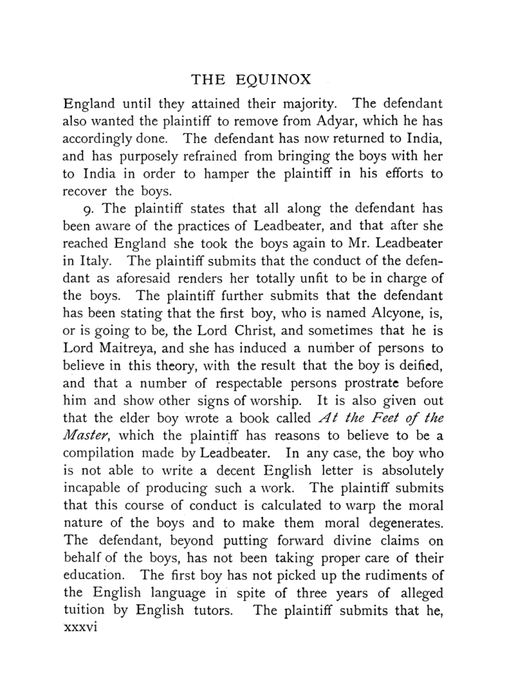 Original scan of The Equinox (Volume I, Number IX), PDF page 36