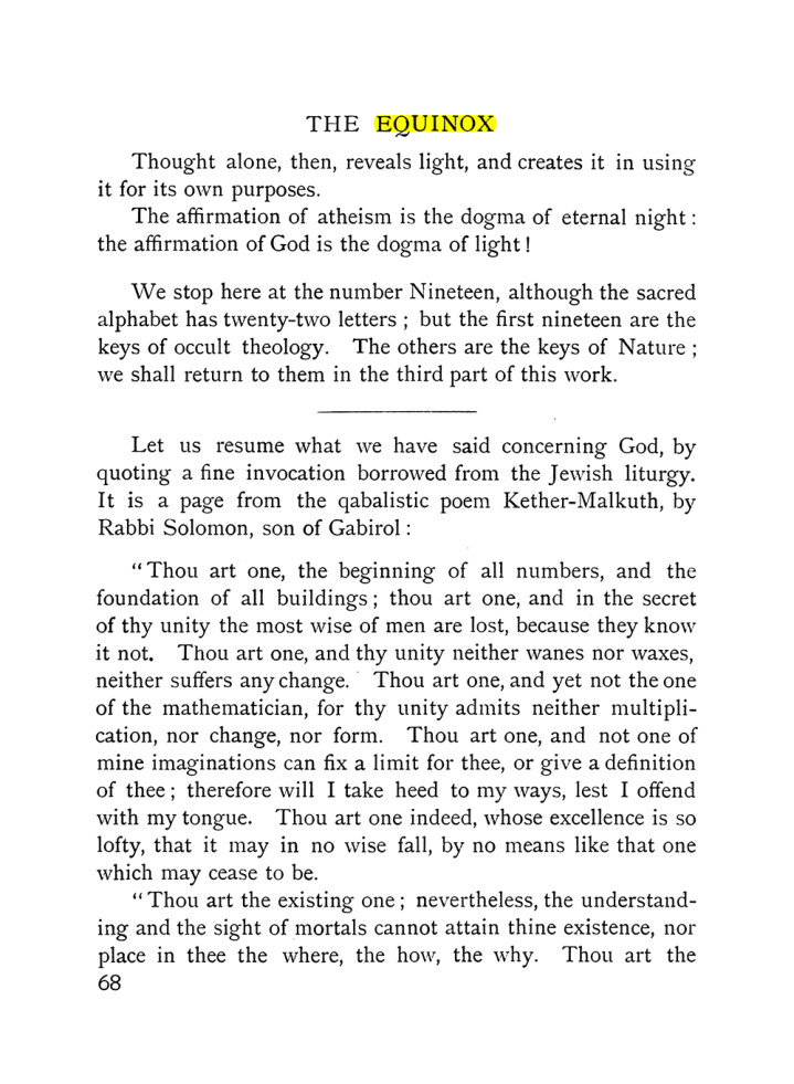 Original scan of The Equinox (Volume I, Number IX), PDF page 366